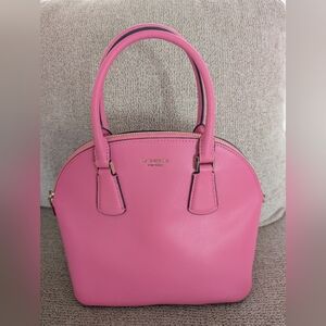 kate spade Bright Pink Sylvia Large Dome Satchel. Nwt. Includes Dustbag